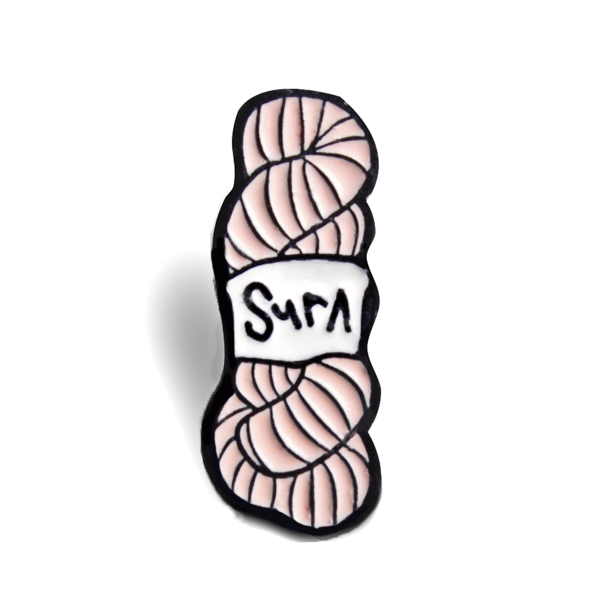 Knitters ENAMEL PIN | SURA skein