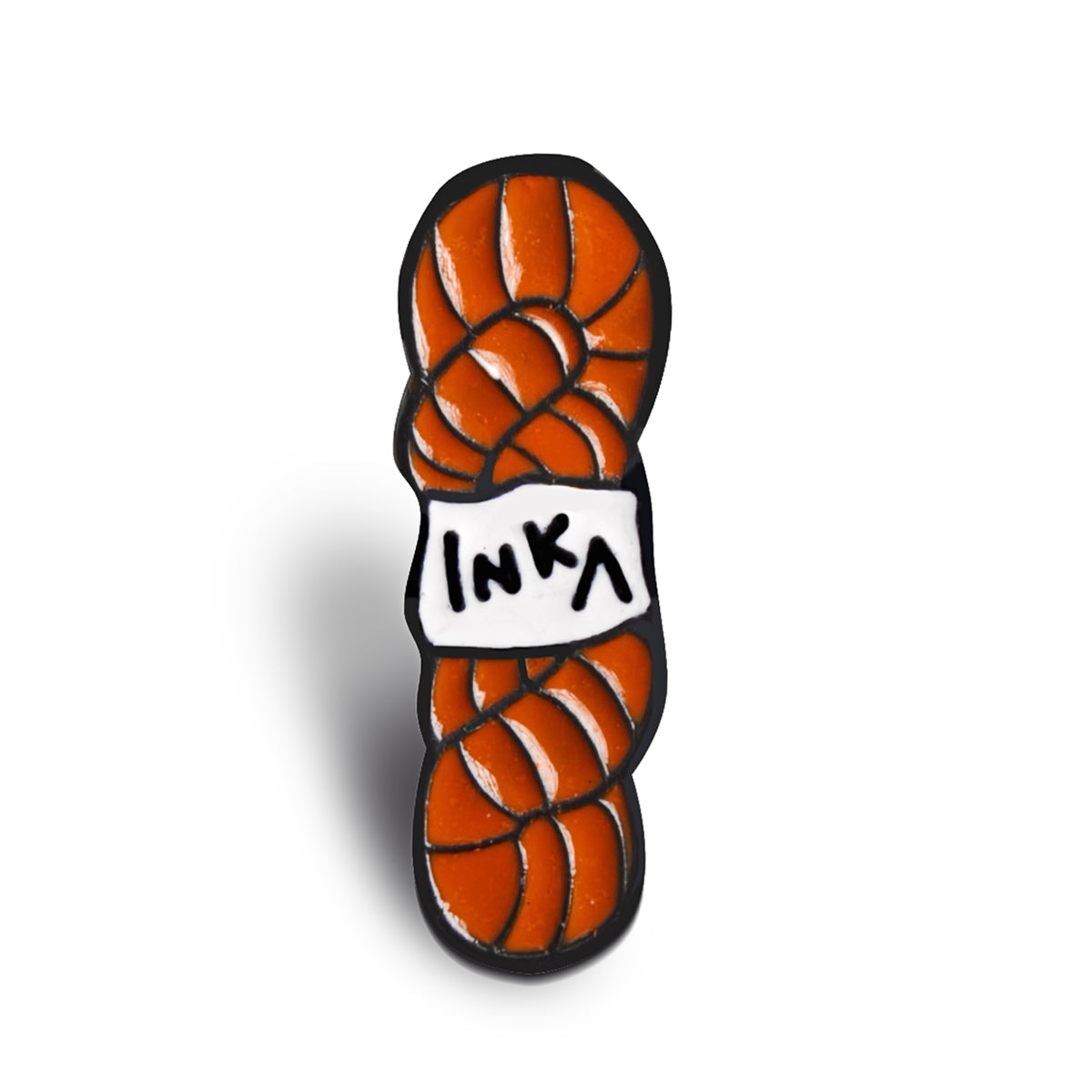 Knitters ENAMEL PIN | INKA skein